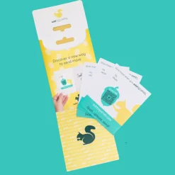 Jen Winnett addSQUIRREL QR Smart Stickers- Greeting Cards