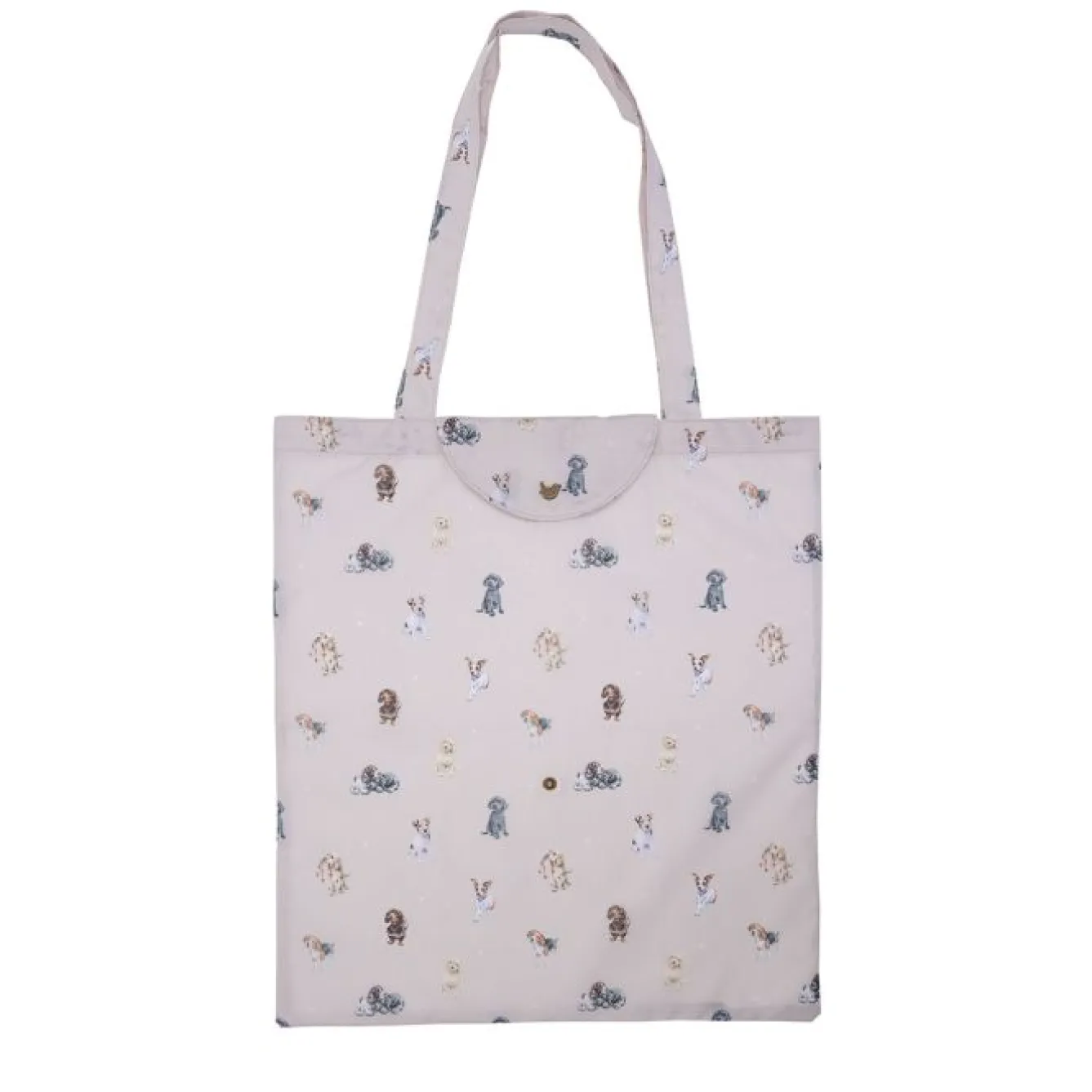 Wrendale Designs 'A Dog's Life' Foldable Lightweight Shopping Bag- Bags