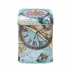 Elite Tins Adventure Mini Square Tea Tin- Tea|Tea