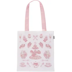 Victoria Eggs Afternoon Tea Canvas Tote Bag- Bags