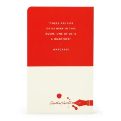 Half Moon Bay Agatha Christie "And Then There Were None" Pocket Notebook- Stationery
