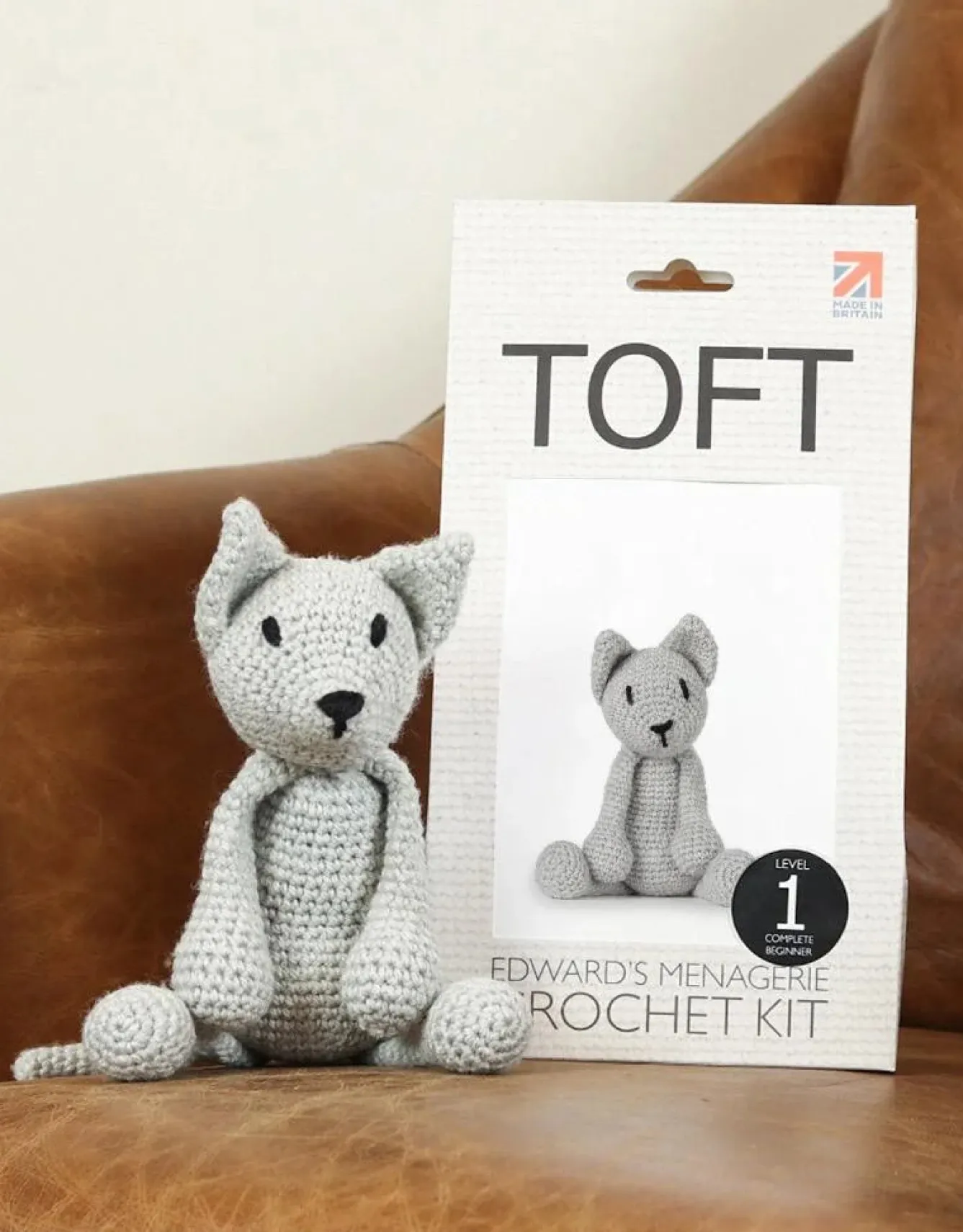 Toft Crafts Alexandre the Cat Crochet Kit- Crafts