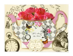 Talking Tables Alice in Wonderland Paper Teapot Flower Vase- Vases|Picnic