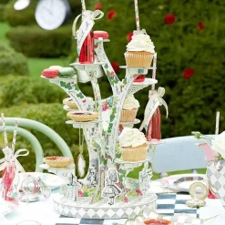 Talking Tables Alice in Wonderland Tree Shaped Cake Stand- Serving Plates & Boards