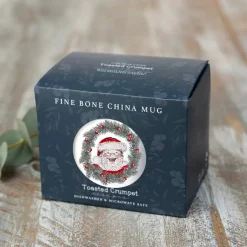 Toasted Crumpet All Things Jolly (Santa) Fine Bone China Mug in a Gift Box- Christmas
