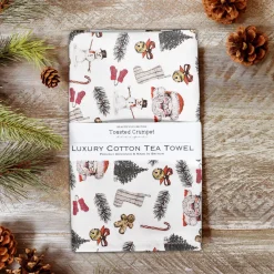 Toasted Crumpet All Things Jolly Tea Towel- Christmas|Tea