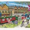 GB Jigsaws Ltd Along the Towpath 1000 Piece Jigsaw Puzzle- Puzzles