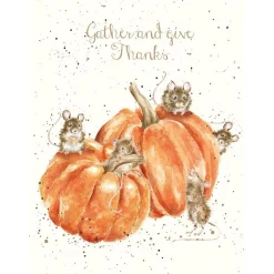 Wrendale Designs 'A Mice Thanksgiving' Greeting Card- Halloween
