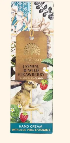 English Soap Company Anniversary Jasmine & Wild Strawberry Hand Cream- Soaps & Lotions