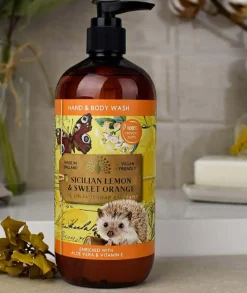 English Soap Company Anniversary Sicilian Lemon & Sweet Orange Hand and Body Wash- Soaps & Lotions