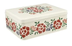 Emma Bridgewater Antique Roses Deep Rectangular Tin- Flowers & Fruits