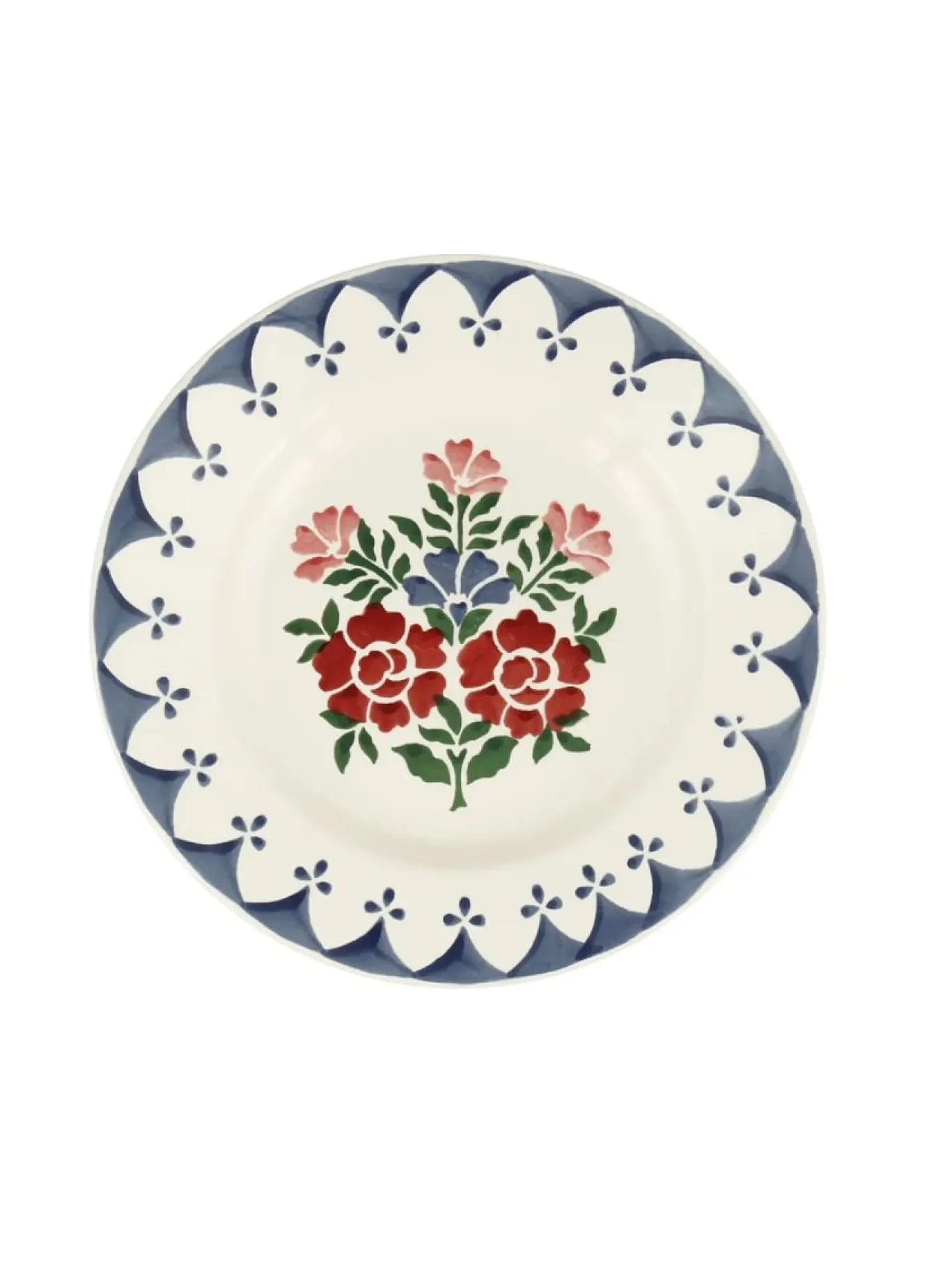Emma Bridgewater Antique Roses 8 1/2 inch Plate- Plates