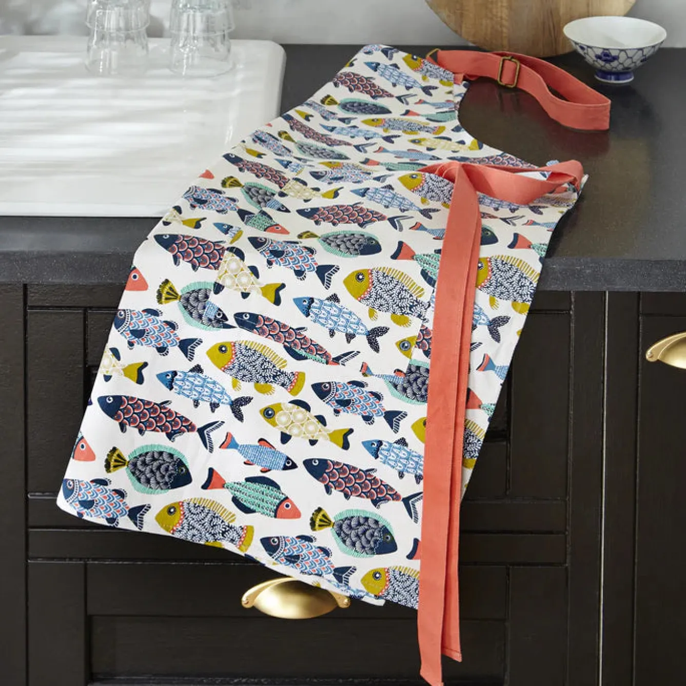 Ulster Weavers Aquarium Cotton Apron- Aprons