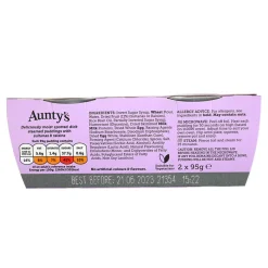 Tea & Biscuits Aunty's Spotted Dick Steamed Puds- British Store Cupboard