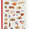 Yeti A Very English Alphabet Food & Drink Greeting Card- Greeting Cards