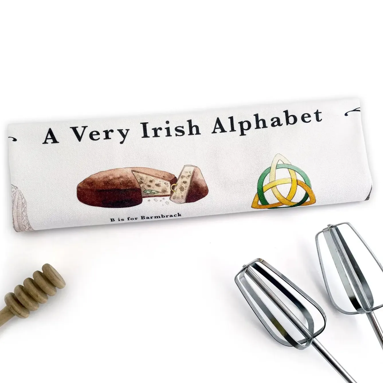 Yeti A Very Irish Alphabet Tea Towel- Tea|Tea Towels