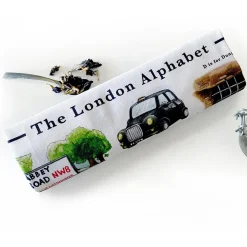 Yeti A Very London Alphabet Tea Towel- Tea|Tea Towels