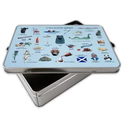 Yeti A Very Scottish Alphabet Storage Tin- Storage Caddies|Storage