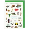 Yeti A Very Welsh Alphabet Greeting Card- Greeting Cards