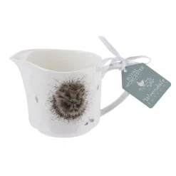 Wrendale Designs Awakening Hedgehog Bone China Cream Jug- Jugs