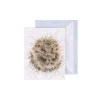 Wrendale Designs 'Awakening' Hedgehog Enclosure Card- Greeting Cards