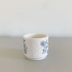 Alex Allday Azalea Ceramic Small Footed Tea Light Holder- Tea|Home Fragrance