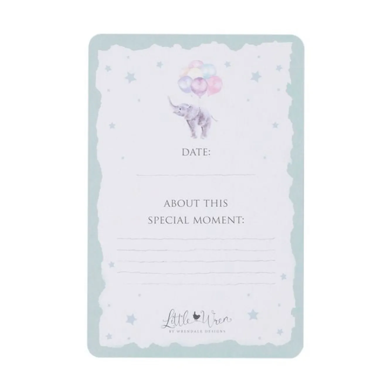 Wrendale Designs Baby Animals Milestone Cards- Children