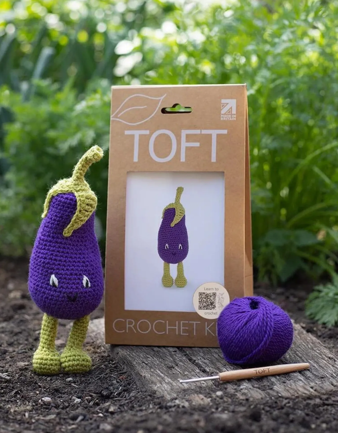 Toft Crafts Baby Aubergine Kit- Crafts