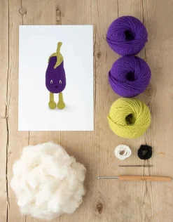Toft Crafts Baby Aubergine Kit- Crafts