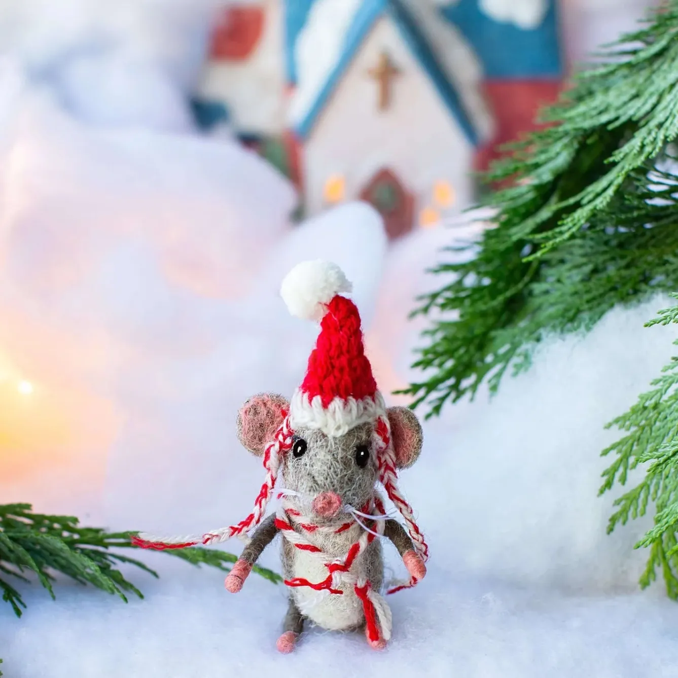 Sew Heart Felt Baby Winter Mouse- Children