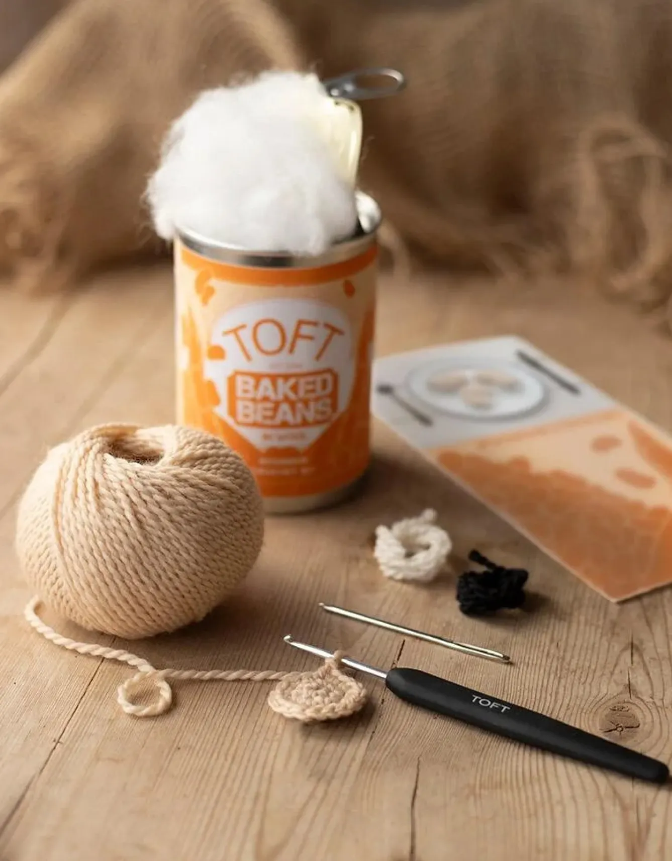 Toft Crafts Baked Beans in a Can Kit- Crafts