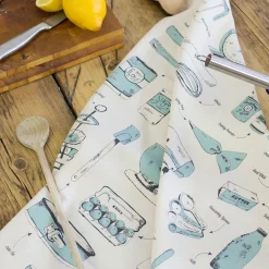 Victoria Eggs Baking Delights Tea Towel- Tea|Tea Towels