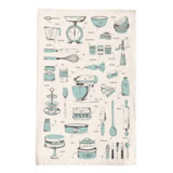 Victoria Eggs Baking Delights Tea Towel- Tea|Tea Towels