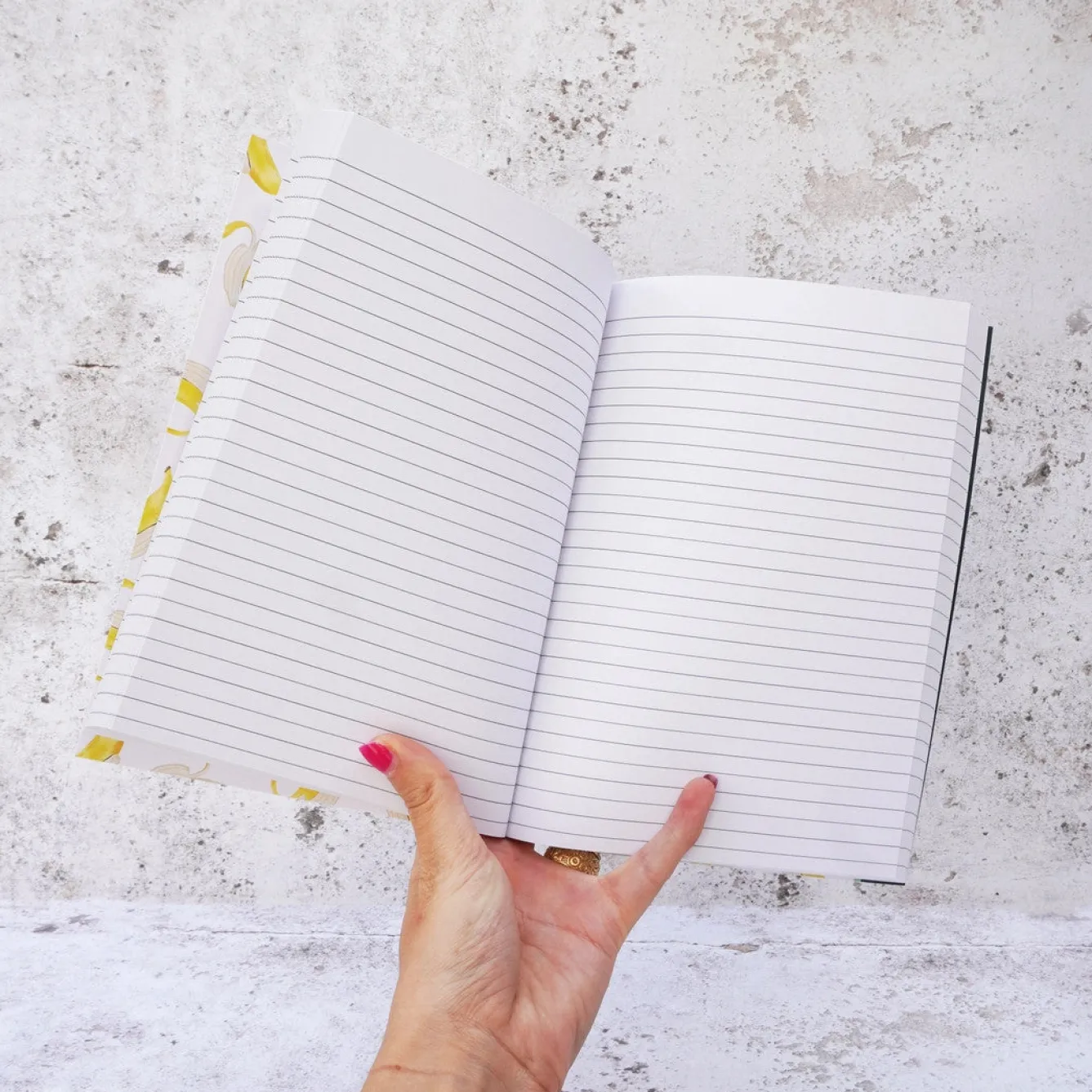 Corinne Alexander Banana Notebook by- Stationery
