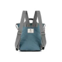 Ori London Bantry Airforce Blue Recycled Nylon Backpack - Small- Bags