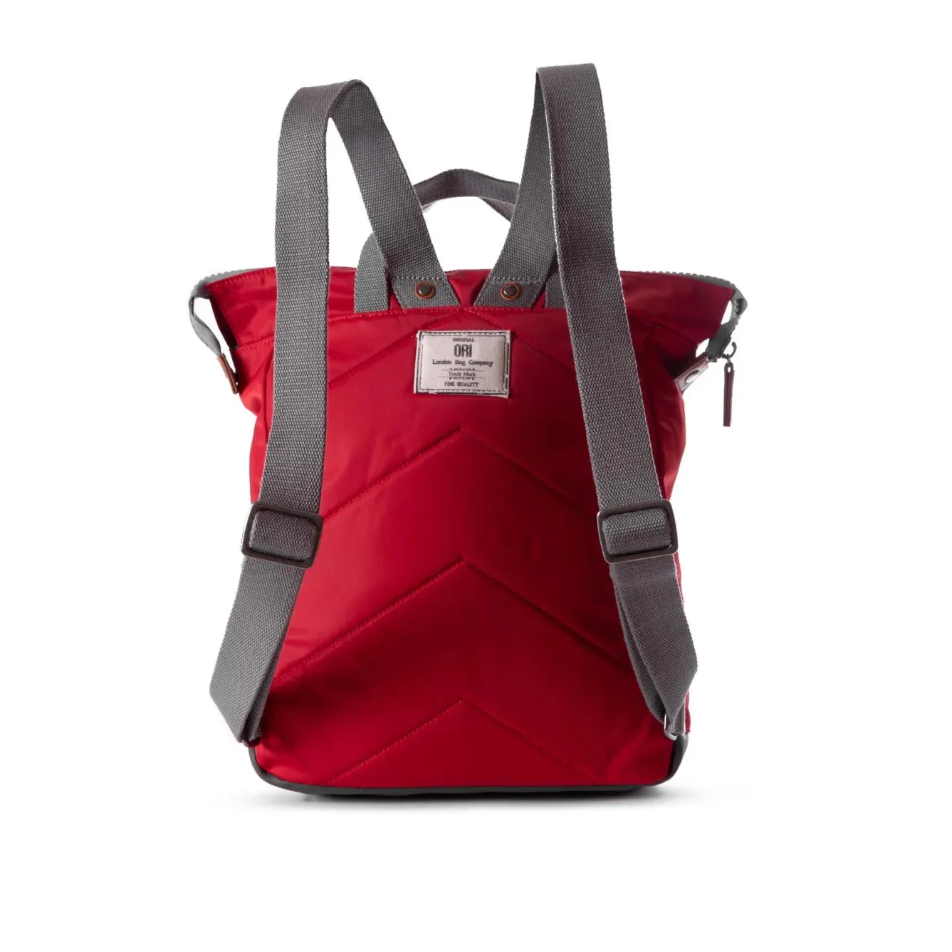 Ori London Bantry B Cranberry Recycled Nylon Backpack - Medium- Bags