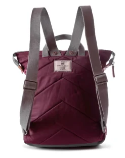 Ori London Bantry B Plum Recycled Nylon Backpack - Medium- Bags