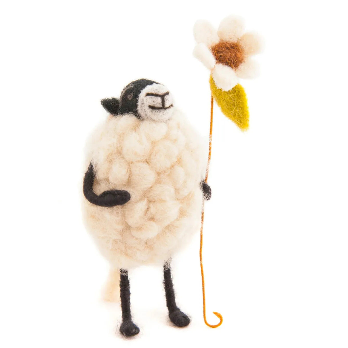 Sew Heart Felt Barbara Sheep with Flower- Children