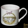 Two Bad Mice Basketful of Kittens Small Mug- Tea|Whimsical