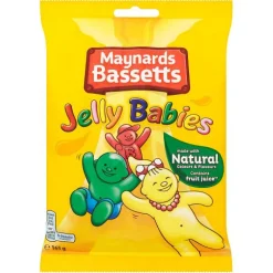 Tea & Biscuits Bassett's Jelly Babies 165g- Sweets/Candy
