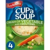 Tea & Biscuits Batchelor's Cup a Soup Cream of Vegetable with Croutons- Tea|Snacks & Crackers