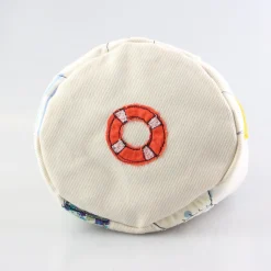 Poppy Treffry Bathers Embroidered Art Pot- Storage