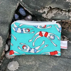 Poppy Treffry Bathers Small Flat Coin Purse- Storage|Bags