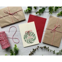 Becky Amelia Bauble Christmas Card- Christmas Cards|Christmas
