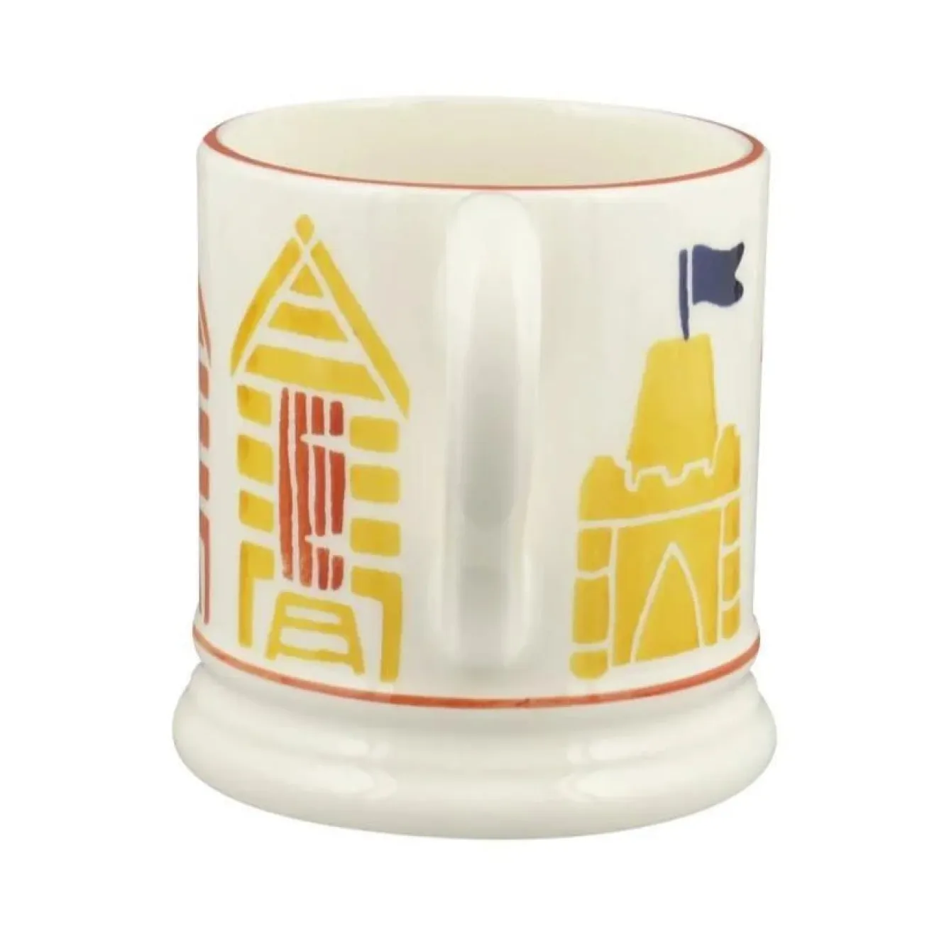 Emma Bridgewater Beach Huts 1/2 Pint Mug- Great Britain