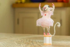 Sew Heart Felt Beautiful Ballet Dancer Felt Mouse- Children