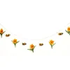 Amica Felt Bee and Daffodil Garland- Seasonal Decor