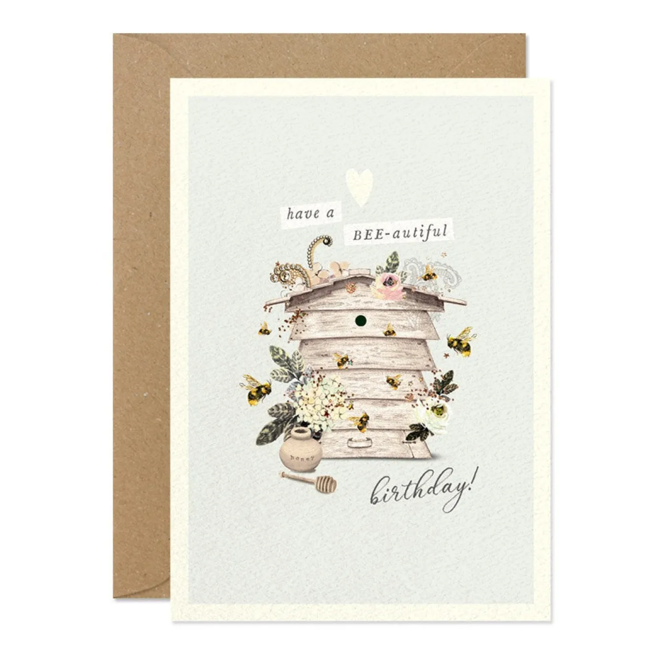 Stephanie Davies Bee-autiful Birthday Greeting Card- Greeting Cards