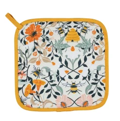 Ulster Weavers Bee Bloom Pot Mat- Pot Grabs