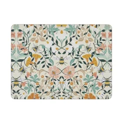 Ulster Weavers Bee Bloom Set of 4 Placemats- Melamine